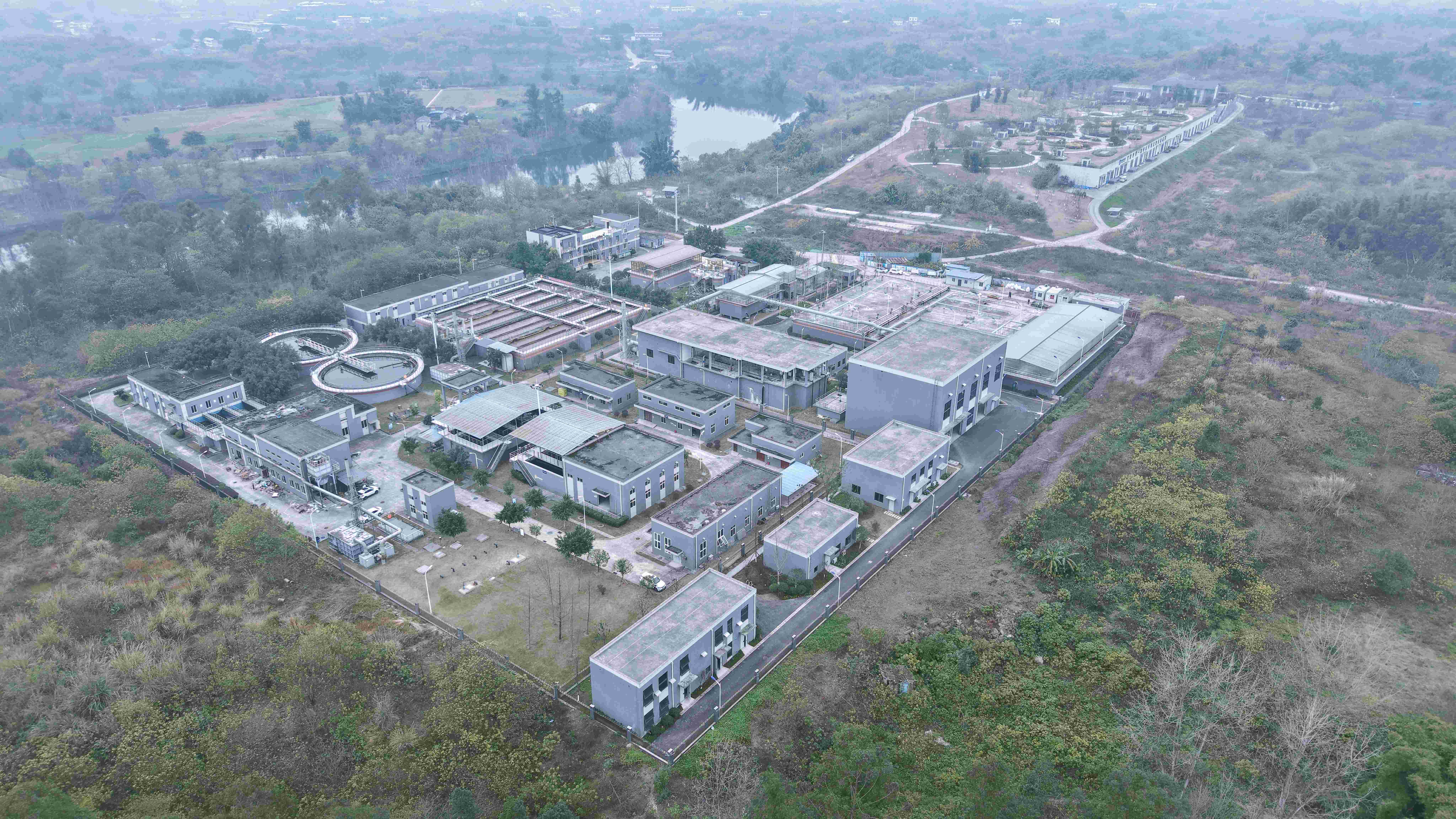 汇东建工 | 自贡高新区污水处理厂建设项目工艺部分顺利通过竣工验收