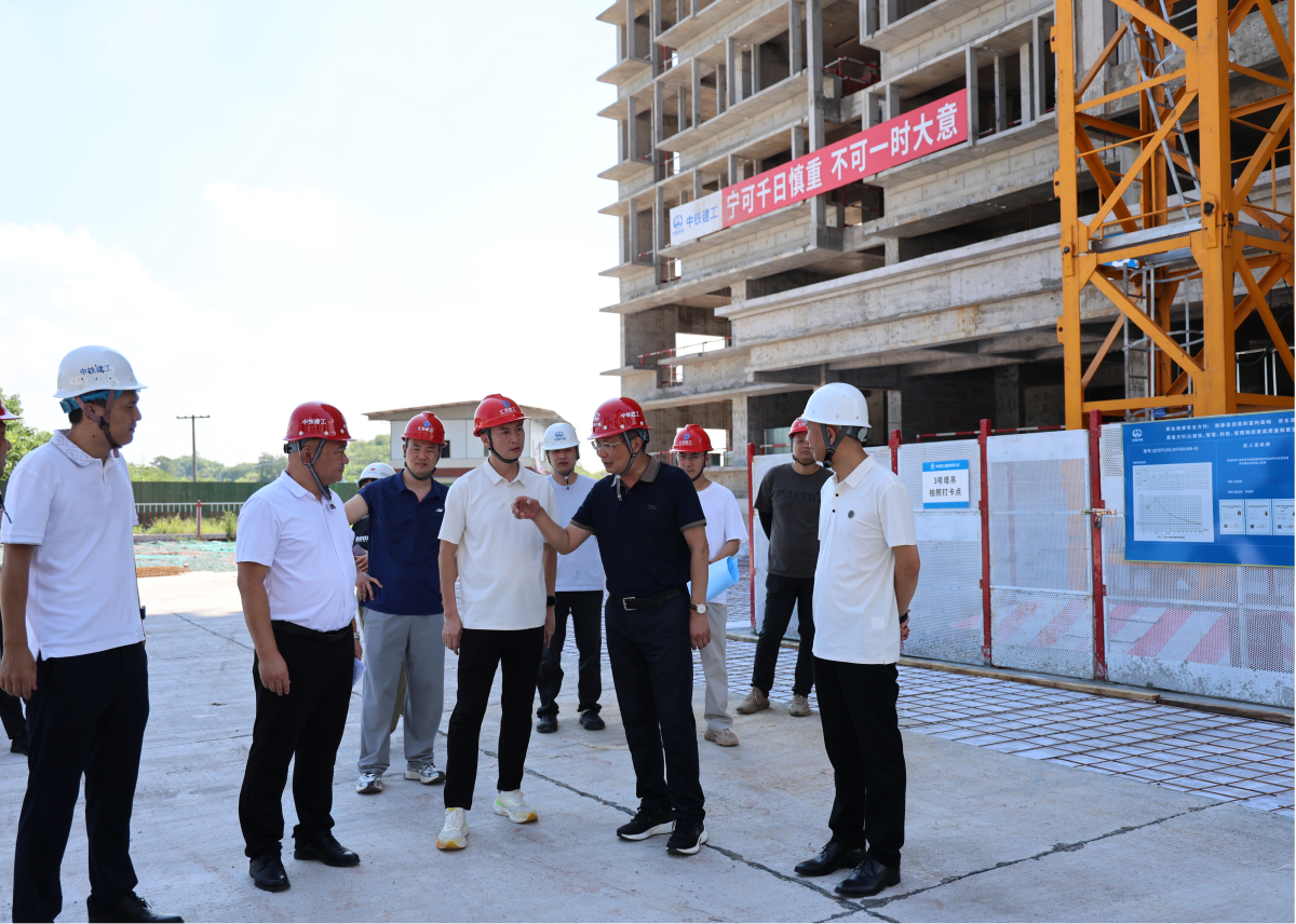 自贡市委常委、市总工会主席龙腾鑫带队调研自贡市东部新城坳店片区城中村改造项目推进情况